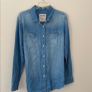 Demin shirt boyfriend fit